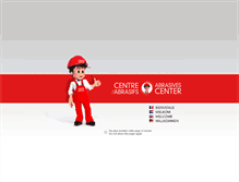 Tablet Screenshot of centre-des-abrasifs.com